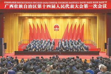 校党委书记唐平秋出席自治区十四届人大一次会议